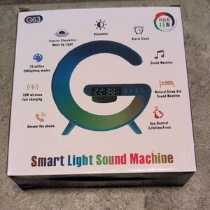 Smart Light Sound Machine – Blue/Green